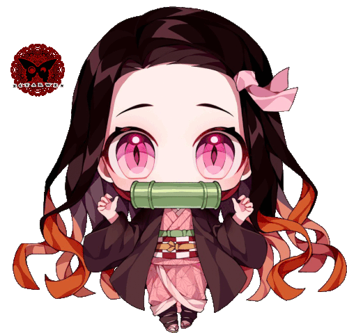 Kamado Nezuko Kimetsu No Yaiba Sticker - Kamado Nezuko Kimetsu No Yaiba Demon Slayer Stickers