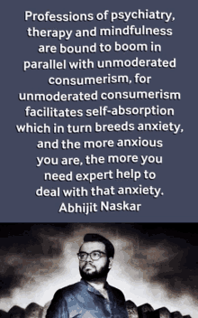 abhijit anxiety