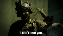 I Can'T Hear You Seal Team GIF - I Can'T Hear You Seal Team Jason Hayes GIFs