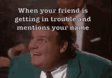 When Your Friend Gets You In Trouble GIF - When Your Friend Mentions Your Name What Shocked GIFs