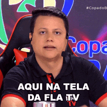 Aqui Na Tela Da Fla Tv Maringá X Flamengo GIF