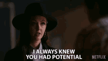I Always Knew You Had Potential Katharine Isabelle GIF
