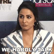 We Hardly Talk Hina Khan GIF - We Hardly Talk Hina Khan Pinkvilla GIFs