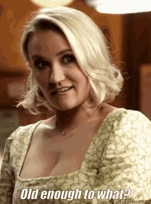 Emily Osment Young Sheldon GIF - Emily Osment Young Sheldon Old Enough To What GIFs