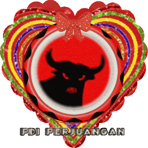 Pdip I Love Pdip Sticker - Pdip I Love Pdip Partai Demokrasi Indonesia Stickers