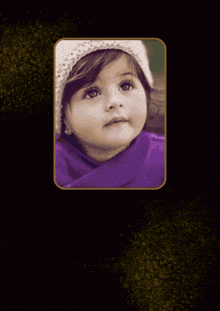 a happy birthday divya card with a picture of a baby