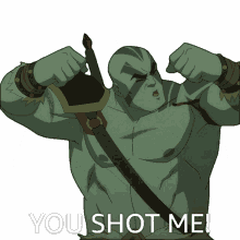 you shot me grog the legend of vox machina you almost got me killed you were firing at me