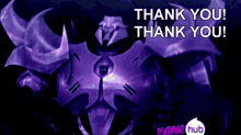 Transformers Prime Megatron GIF - Transformers Prime Megatron Thank You Thank You GIFs