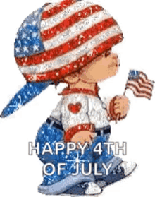 Happy4th Of July Sparkle GIF - Happy4th Of July Sparkle Fireworks GIFs