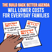 The Build Back Better Agenda Will Lower Costs For Everyday Families GIF - The Build Back Better Agenda Will Lower Costs For Everyday Families Middle Class GIFs