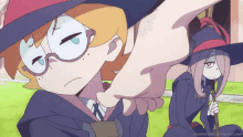 Little Witch Academia Anime GIF - Little Witch Academia Anime Foot GIFs