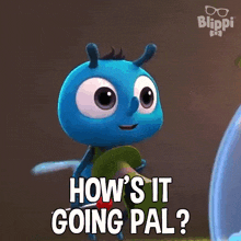 How'S It Going Pal Horace GIF - How'S It Going Pal Horace Blippi Wonders - Educational Cartoons For Kids GIFs