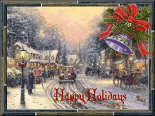 Happy Holidays Greetings GIF - Happy Holidays Greetings Merry Christmas GIFs