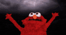 Elmo Thunder GIF - Elmo Thunder GIFs