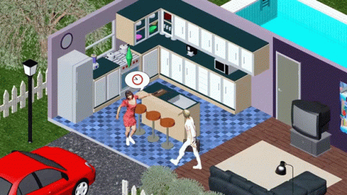 Sims Yay GIF - Sims Yay Surprise - Discover & Share GIFs