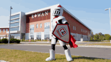 rcbc rowan college at burlington county knight barry the baron school mascot