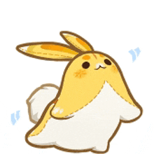 Bunny Genshin Impact GIF - Bunny Genshin Impact Emoji GIFs