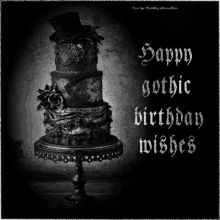 Gothic Birthday GIF