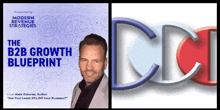 the b2b growth blueprint has a man on the cover