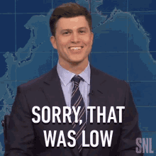 Sorry That Was Low Saturday Night Live GIF