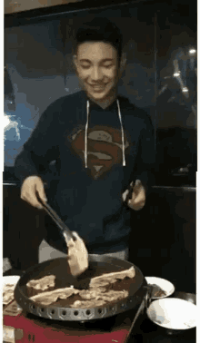 Darren Espanto Cooking GIF - Darren Espanto Cooking Grill GIFs