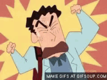 Shinchan'S Dad Angry GIF - Marah Angry Shinchan GIFs