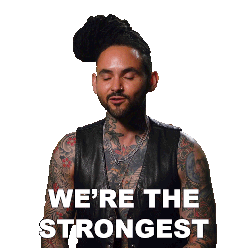 We'Re The Strongest Team Around Jon Sticker - We'Re The Strongest Team Around Jon Ink Masters Stickers