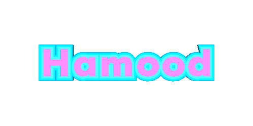 Hamood 3d Text Laurenamsterdamer Sticker - Hamood 3d Text Laurenamsterdamer Stickers