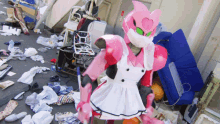 Magine Clean Outfit Pose Zenkaiger Episode6 GIF - Magine Clean Outfit Pose Zenkaiger Episode6 Magine GIFs