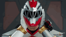 Remove Helmet Zayto GIF - Remove Helmet Zayto Dino Fury Red Ranger GIFs