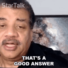 Thats A Good Answer Neil Degrasse Tyson GIF - Thats A Good Answer Neil Degrasse Tyson Startalk GIFs