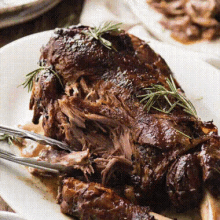 pot roast roast lamb food eat