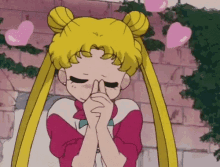 Contemplative Hearts GIF - Sailor Moon Usagi Love GIFs
