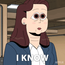 I Know Carol Kohl GIF - I Know Carol Kohl Carol & The End Of The World GIFs