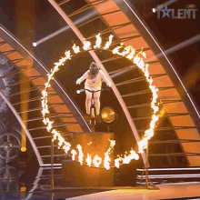 Saltar Got Talent España GIF - Saltar Got Talent España Anillo De Fuego GIFs