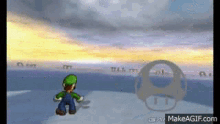 Luigi Mario GIF - Luigi Mario Supersmash GIFs