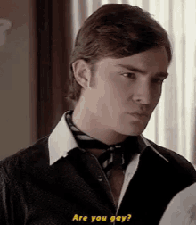 Gossip Girl Are You Gay GIF - Gossip Girl Are You Gay GIFs