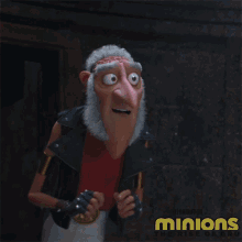 Is Anyone Around Wild Knuckles GIF - Is Anyone Around Wild Knuckles Minions The Rise Of Gru GIFs