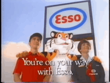 Esso Tiger GIF - Esso Tiger Esso Oil GIFs