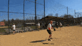 Softball Out At Home Flop GIF - Softball Out At Home Flop Men GIFs