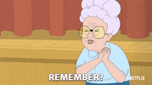 Remember F Is For Family GIF - Remember F Is For Family Do You Remember GIFs