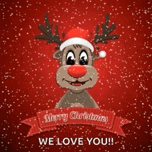 Deer Merry Christmas GIF