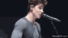 Shawn Mendes Sing GIF - Shawn Mendes Sing Song GIFs