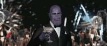 Thanos Cheers GIF - Thanos Cheers Gatsby GIFs