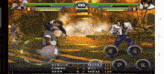 two fighters are fighting in a video game with a pause button
