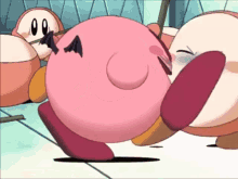 Waddle Dee Kirby GIF - Waddle Dee Kirby Kirby Right Back At Ya GIFs