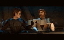 Obi Wan Anakin GIF - Obi Wan Anakin Obi Wan Drinking GIFs
