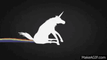 Unicorn Poop GIF - Unicorn Poop Slide GIFs