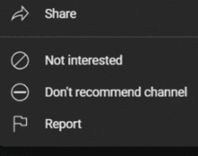a hand is pointing to a button that says report