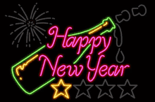 Happy New Year Happy2020 GIF - Happy New Year Happy2020 Stars GIFs